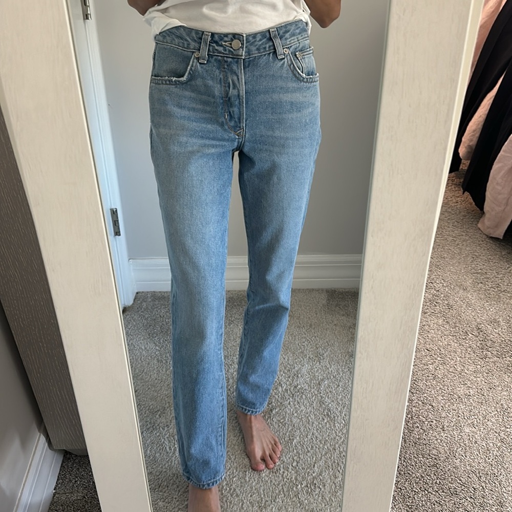 Lovers + Friends Straight Leg Jeans
